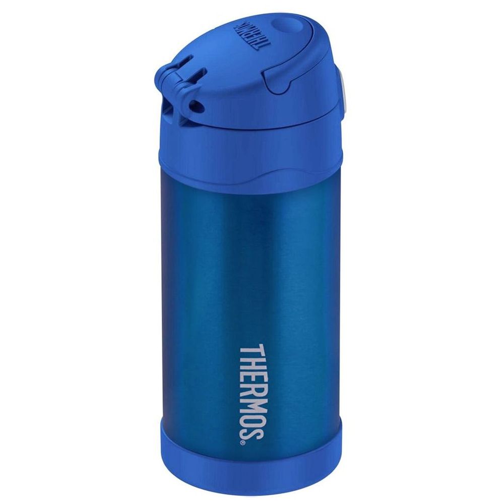 Thermos - Kids Funtainer Stainless Steel Bottle - Blue - 355ml