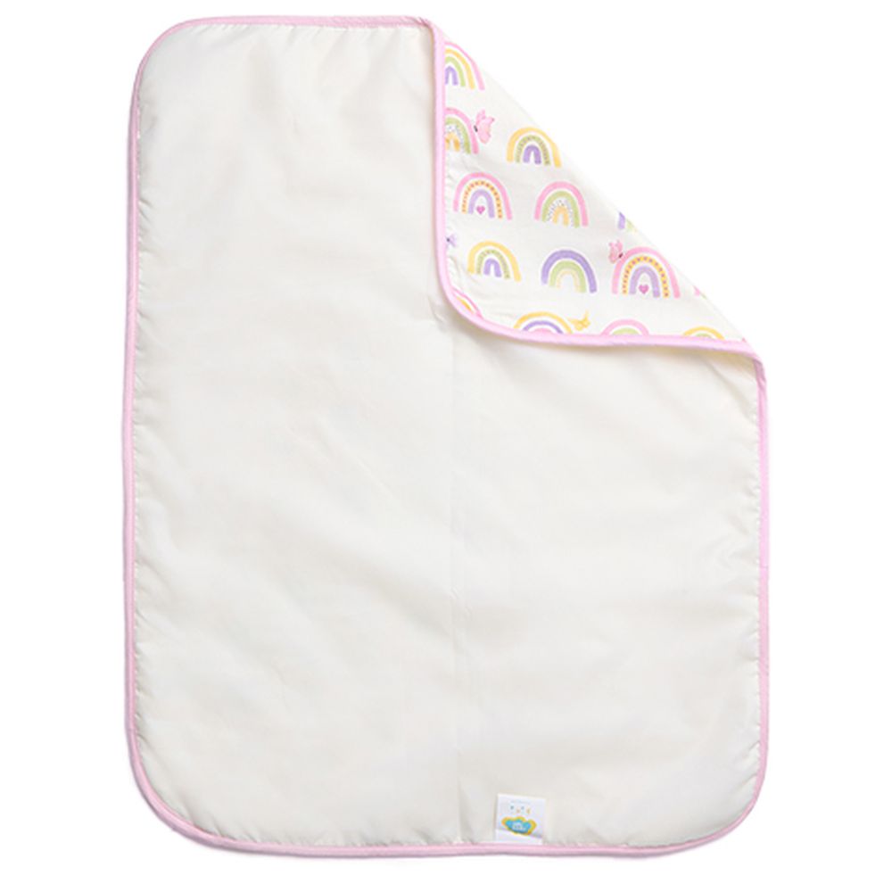 Fancy Fluff - Organic Bed Protector - Rainbow Dreams