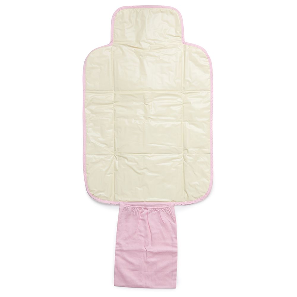 Fancy Fluff - Organic Portable Changing Mat - Rainbow Dreams