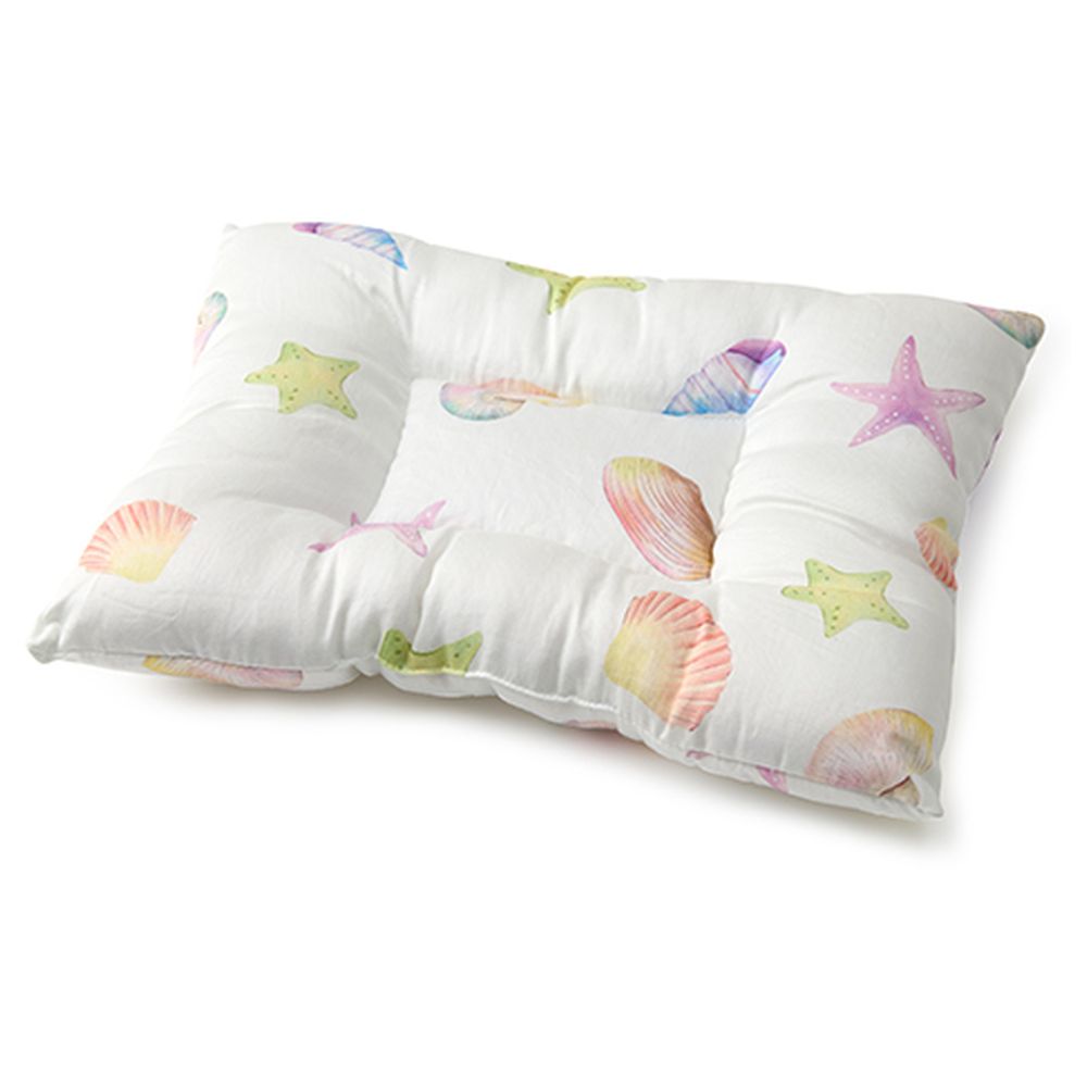 Fancy Fluff - Organic Baby Head Nest Pillow - Sea Fantasy