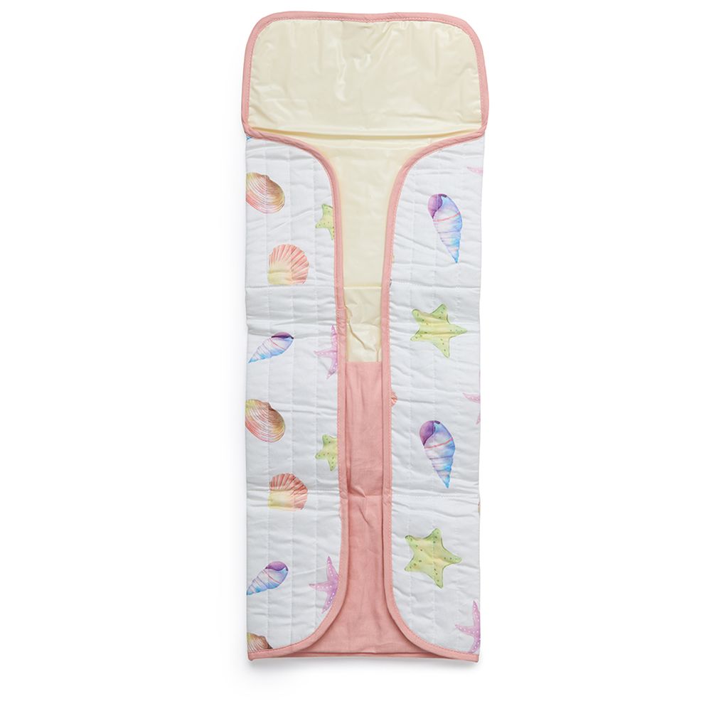 Fancy Fluff - Organic Portable Changing Mat - Sea Fantasy