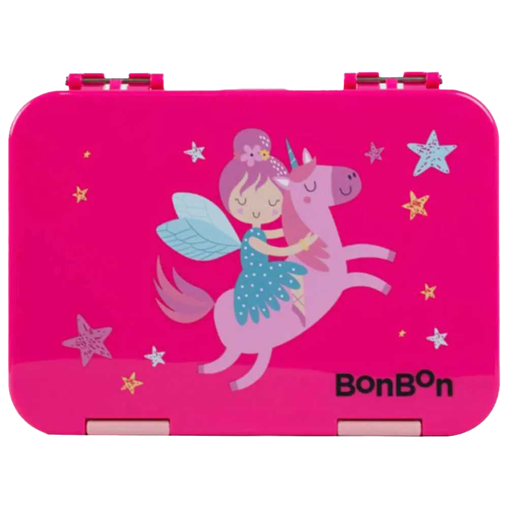 BonBon - 4-6 Compartment Lunchbox - Pink Fairy