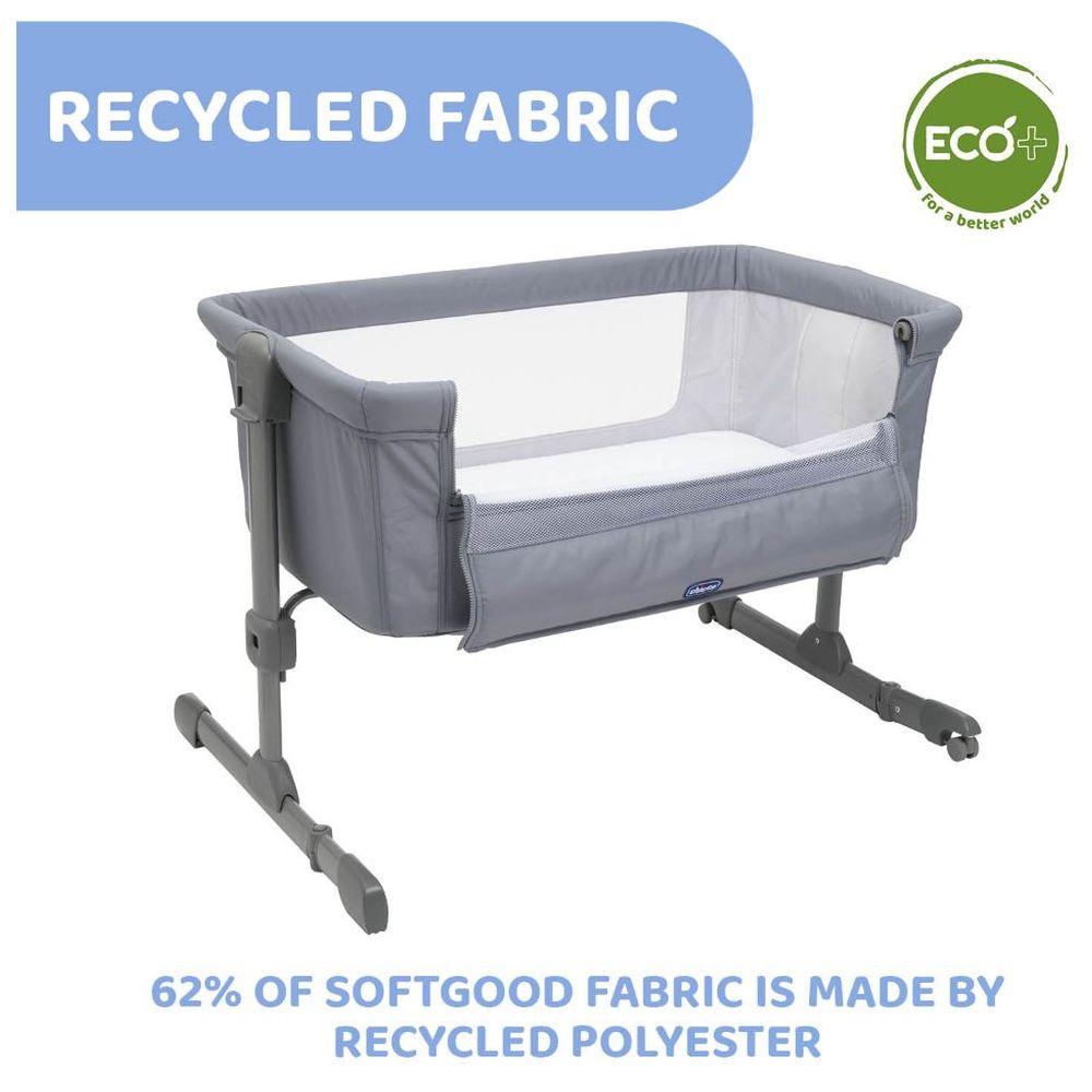 Chicco Next2Me Essential Co-sleeping Crib Stone Re_Lux