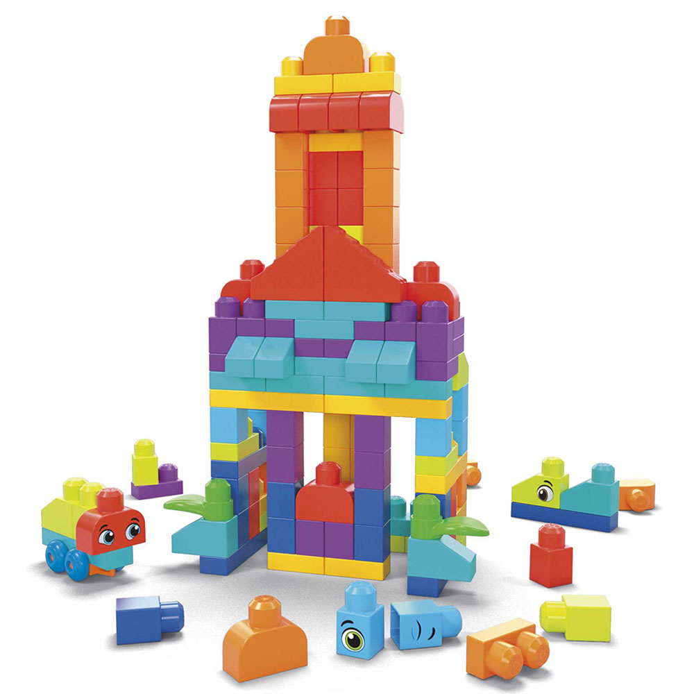 Mattel Games - Mega Bloks Bigger Building Bag - 150pcs