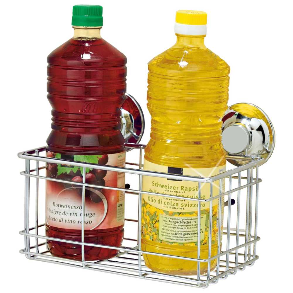 Everloc - Shampoo Bottle Holder, Kitchen & Bathroom Organizer