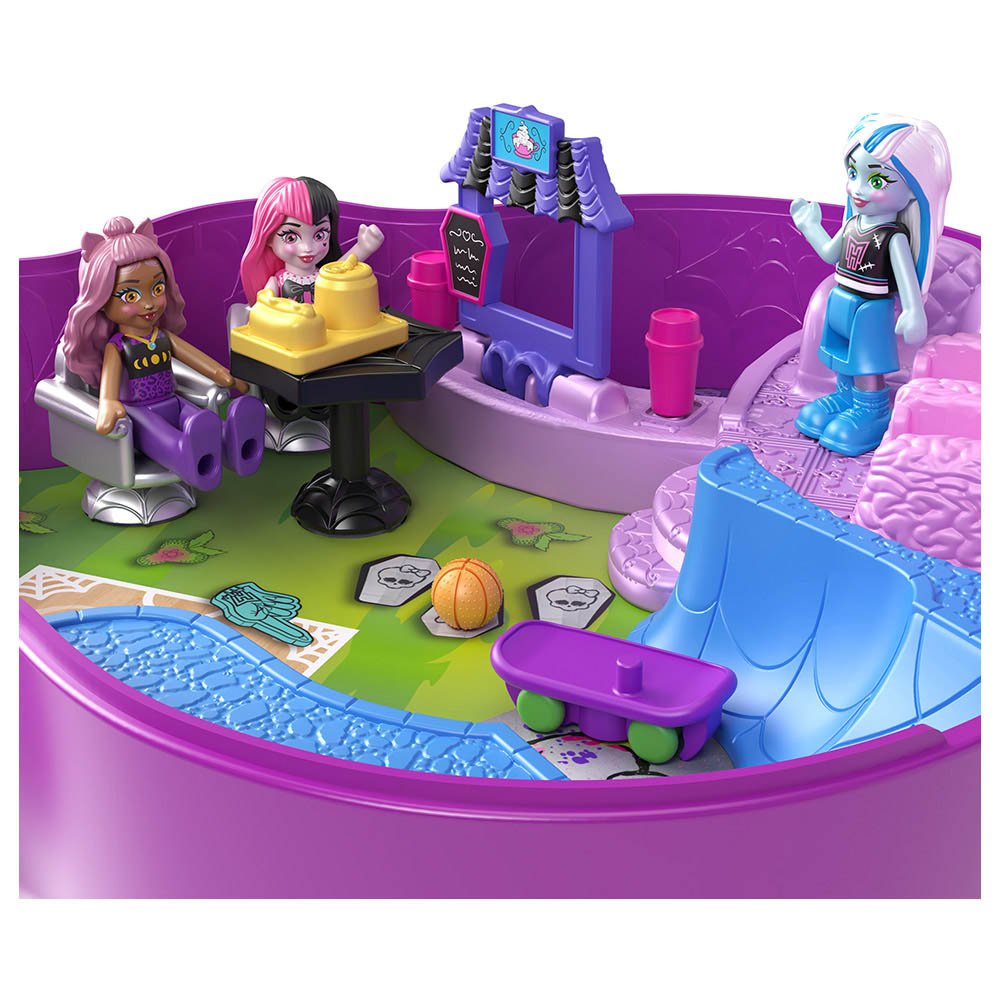 Polly Pocket - Monster High Partnership Compact Playset