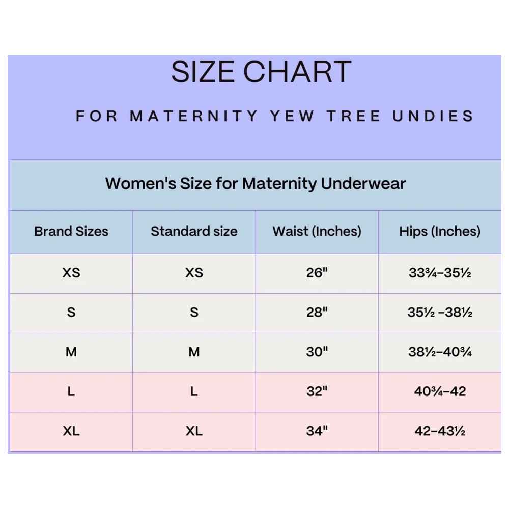 Intimate Queen - Yew Tree Bae Full-Coverage Maternity Briefs - Brown