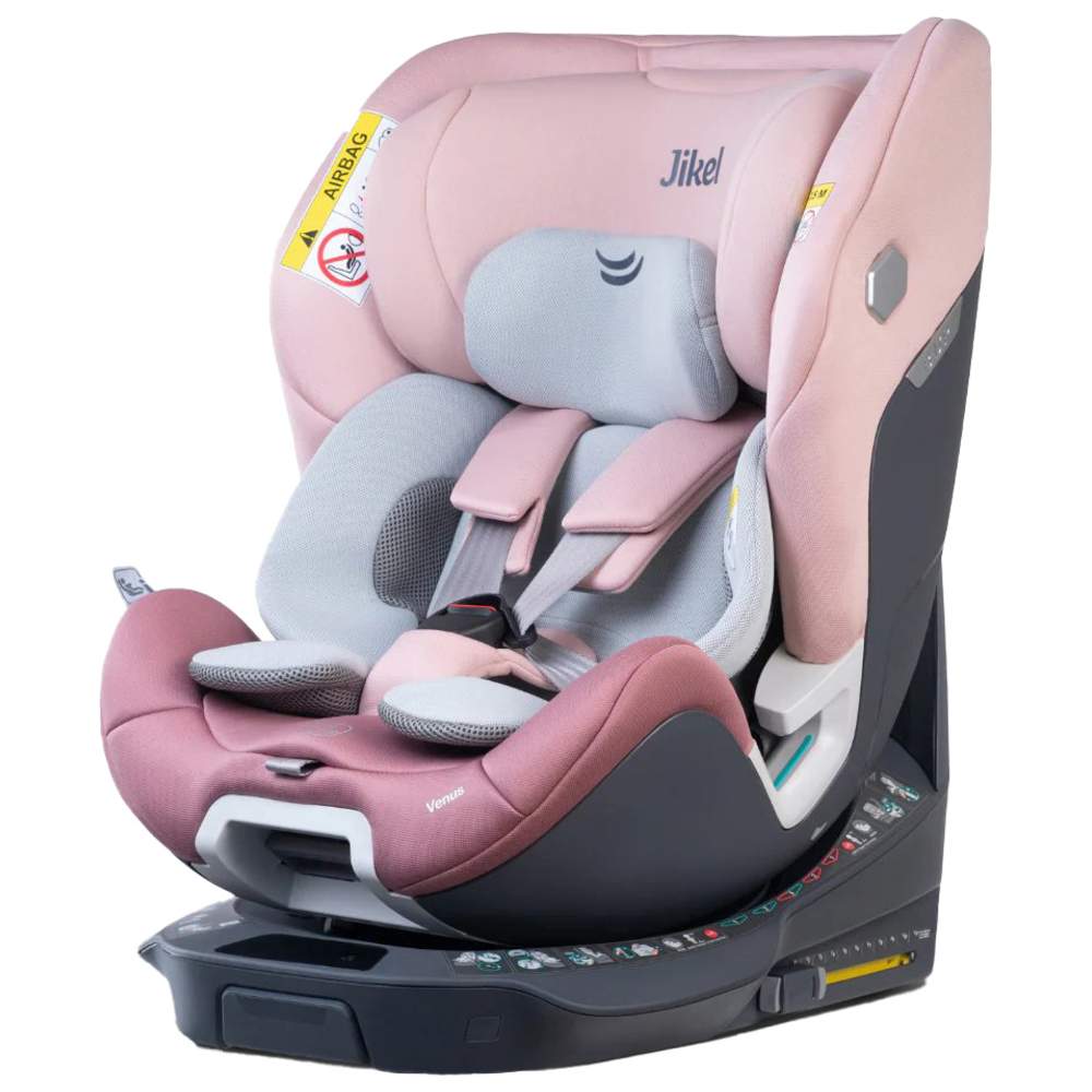 Jikel - Venus 360 I-Size Ventilated IsoFix Car Seat - Pink