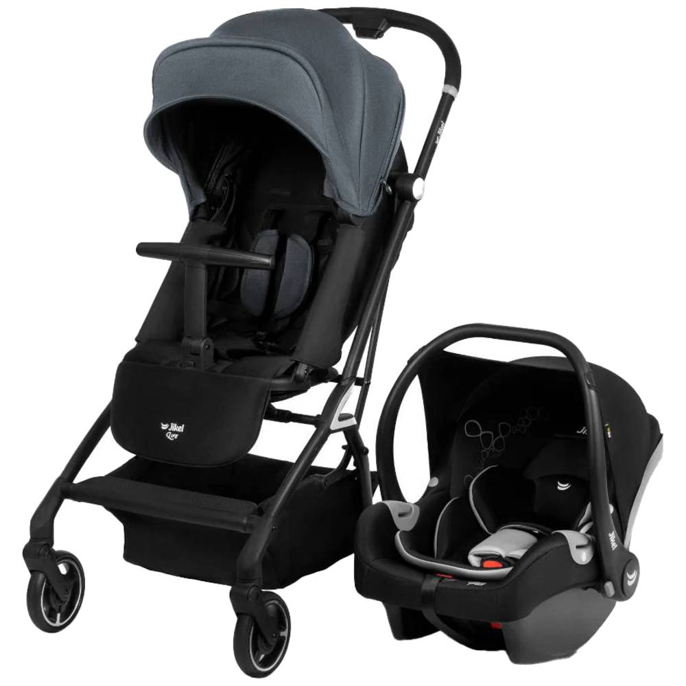 Jikel Life 360 Compact Travel System - Grey