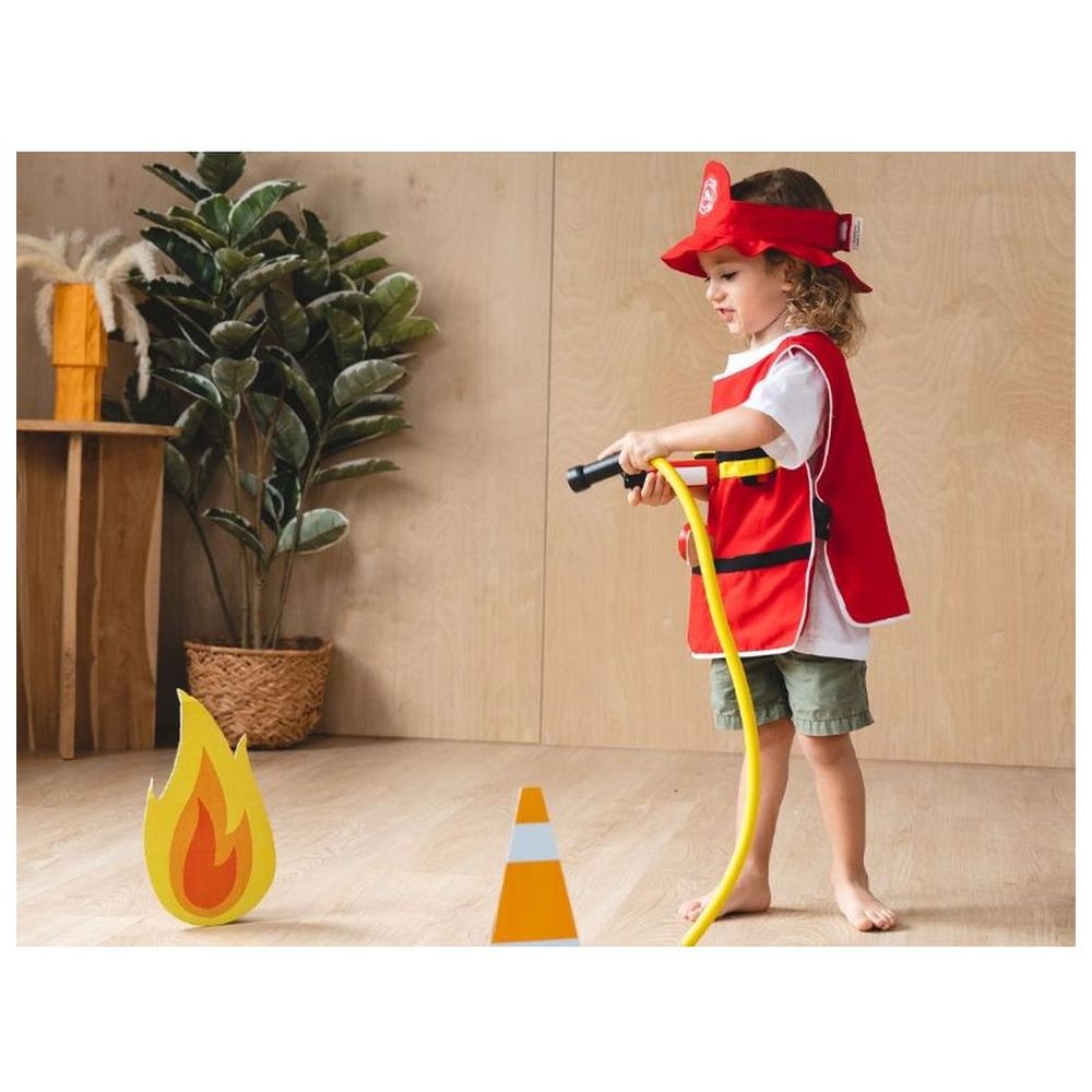 Plan Toys - Fire Fighter Play Set