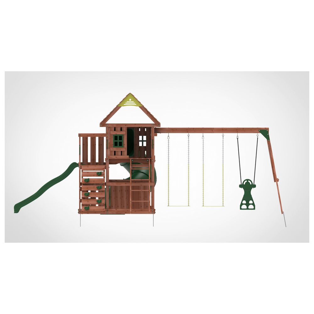 Kiddoro - Little Heros HQ Swing Set