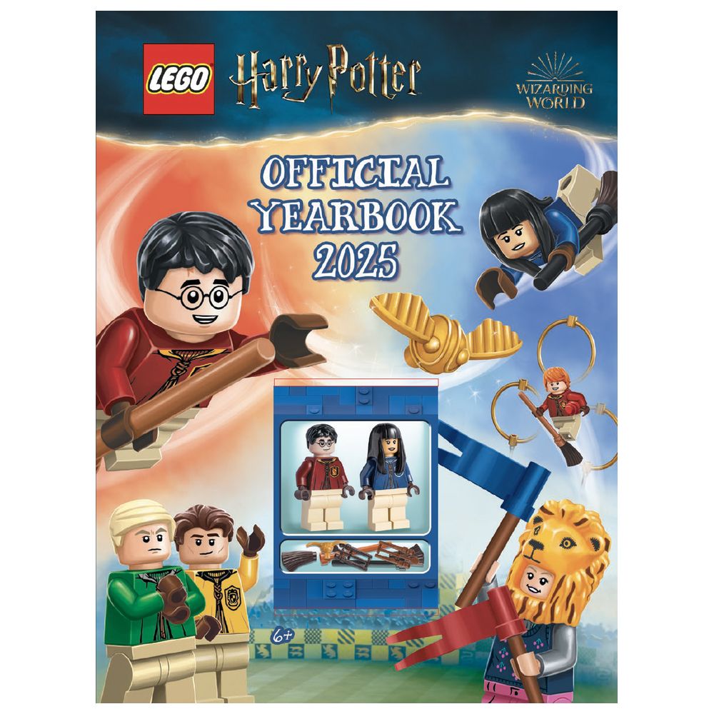 LEGO Harry Potter - Official 2025 Yearbook With Figure - 15 Pcs