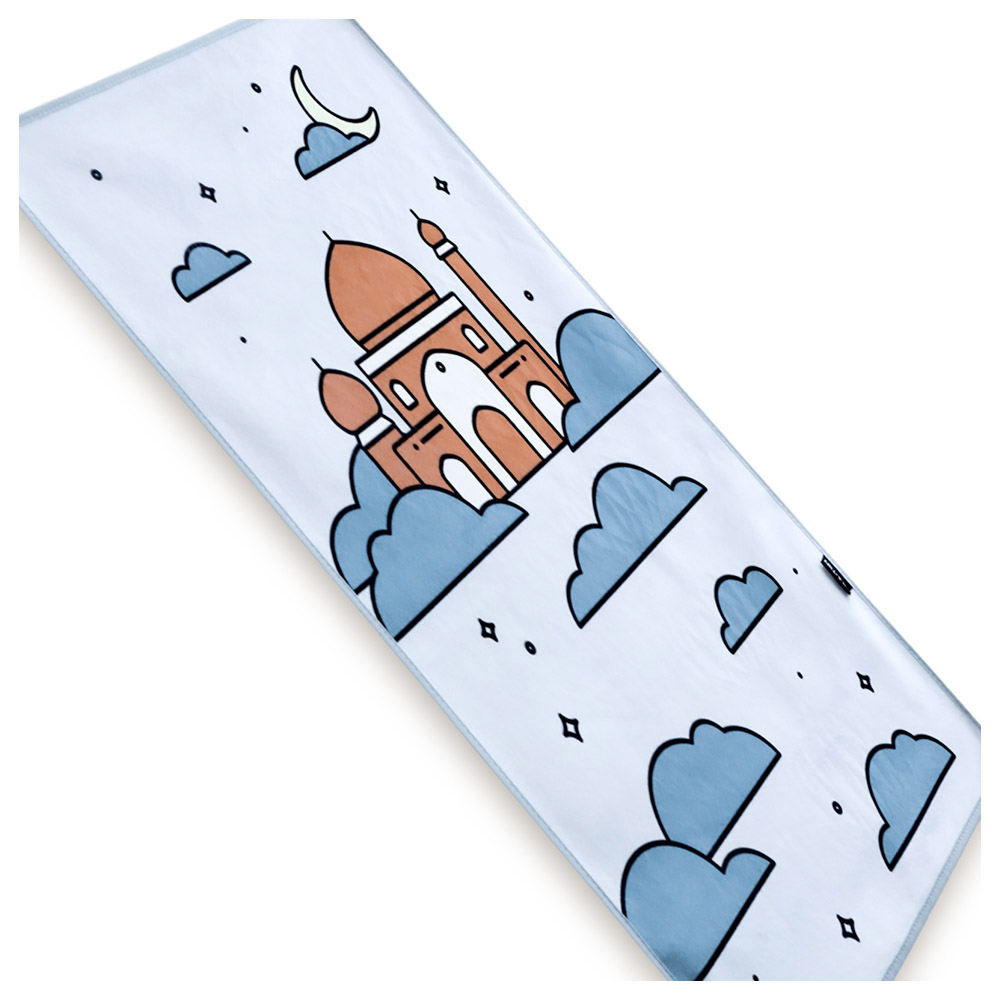 Lila And Tiny - Prayer Mat - Cloud