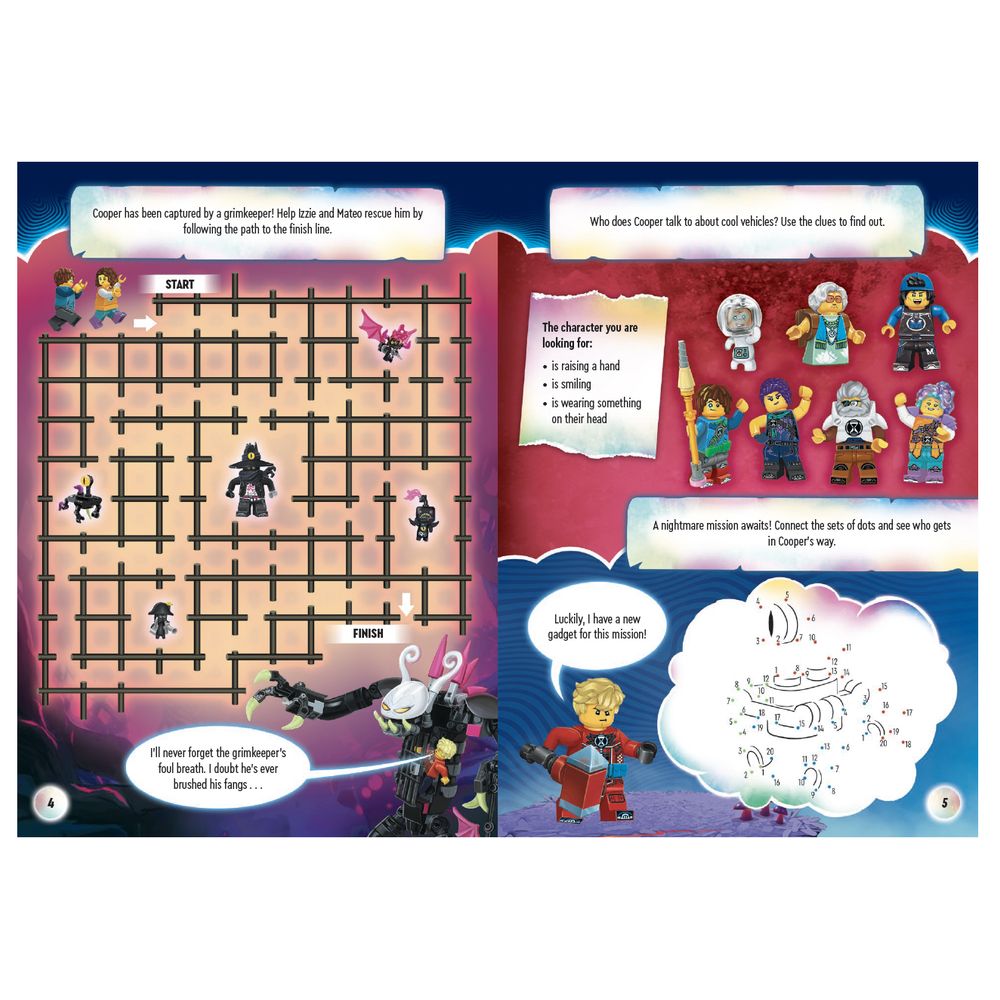 LEGO DREAMZzz - Cooper In Action Activity Book - 22 Pcs