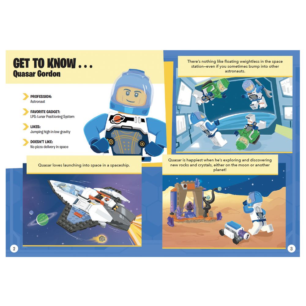 LEGO City - Space Mission Activity Book With Figure - 21 Pcs