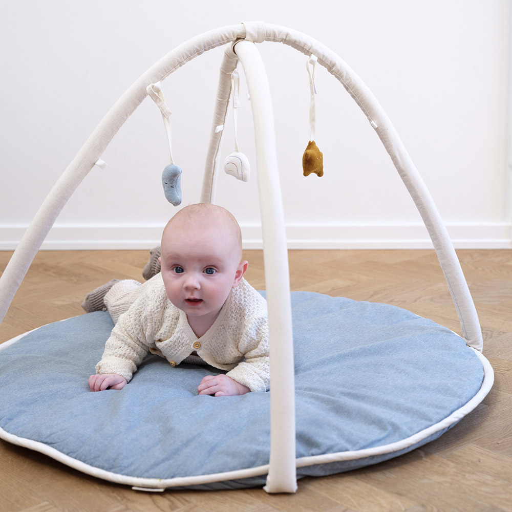 Fabelab - Baby Playgym - Blue Spruce Chambray