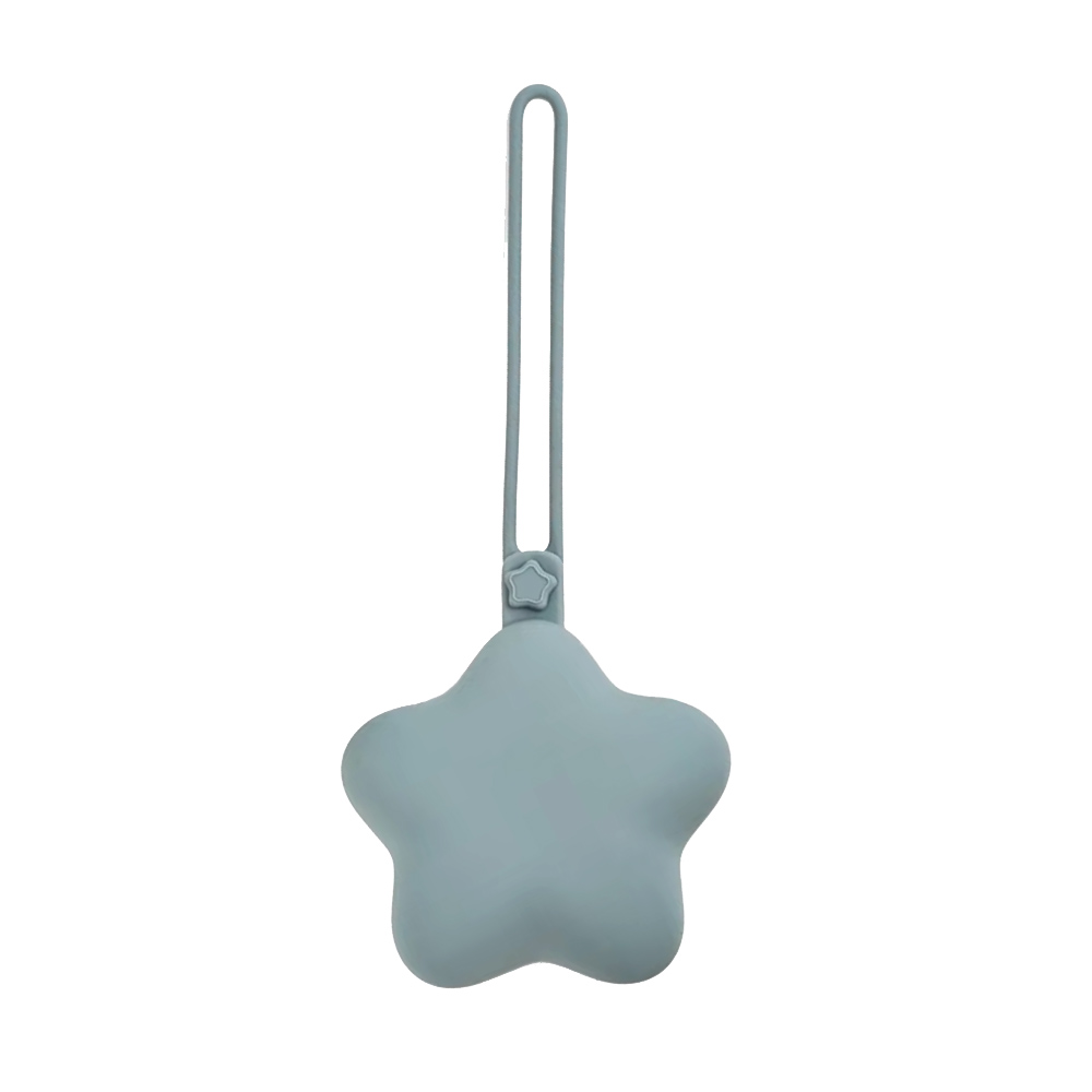 Mommy's Charms - Personalized Silicone Pacifier Case - Blue