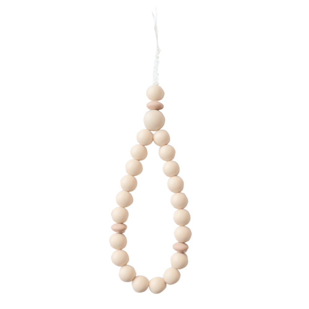 Mommy's Charms - Silicone Misbah Teether - Beige