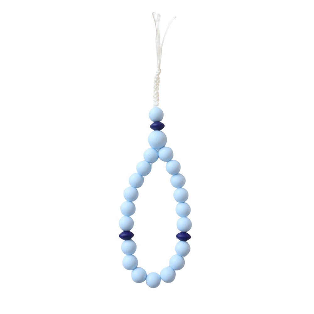 Mommy's Charms - Silicone Misbah Teether - Blue