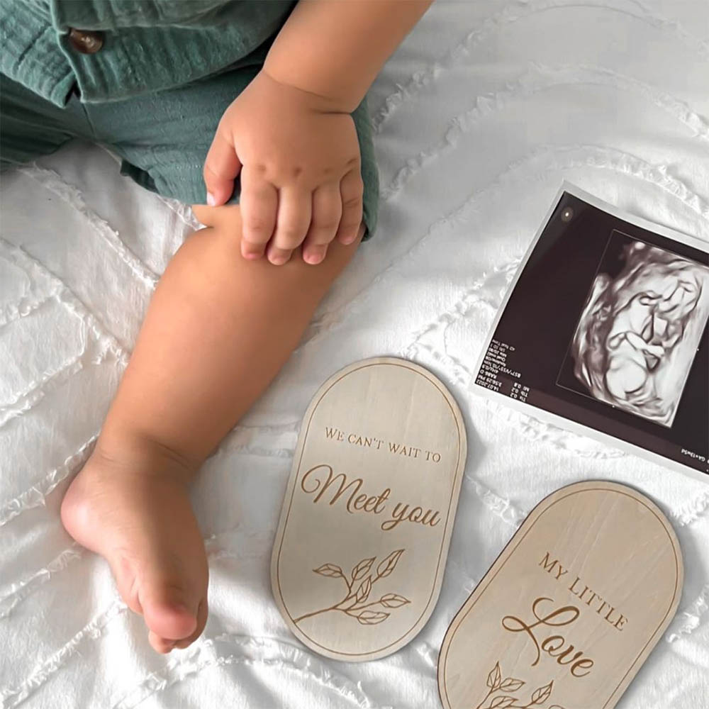 Mommy's Charms - Pregnancy Milestone Cards - 13 Pcs