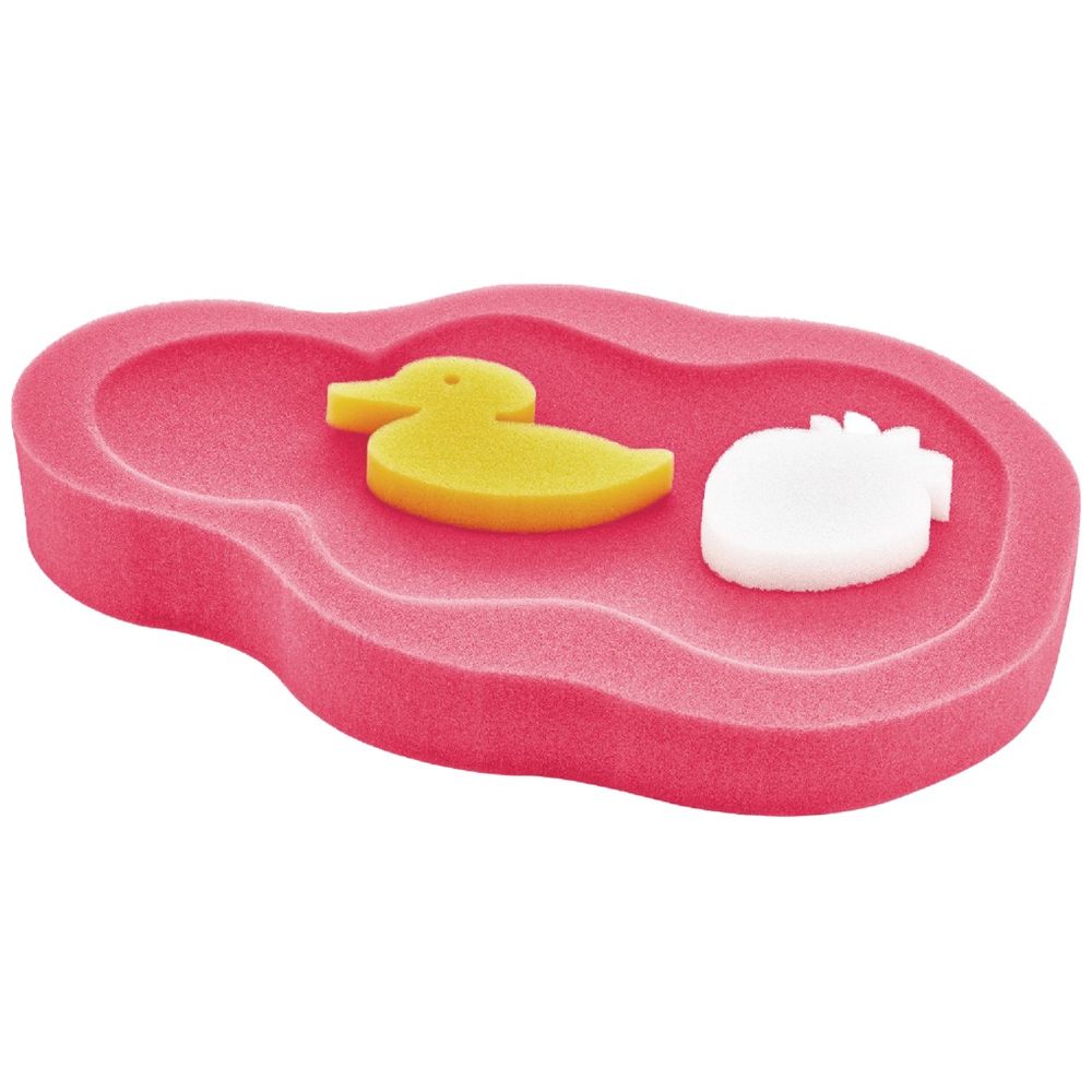 Babyjem - Baby Bath Sponge - Coral