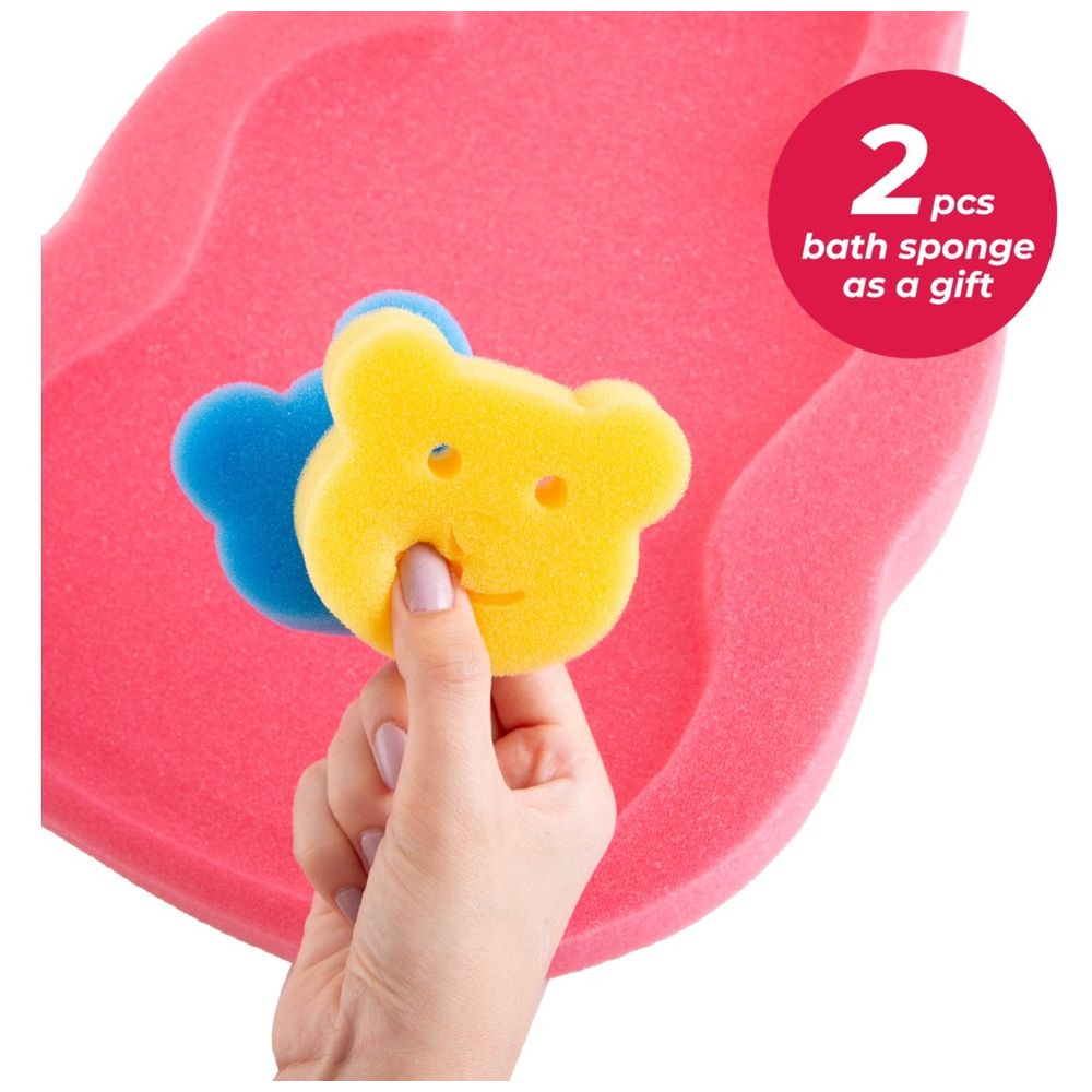 Babyjem - Baby Bath Sponge - Coral