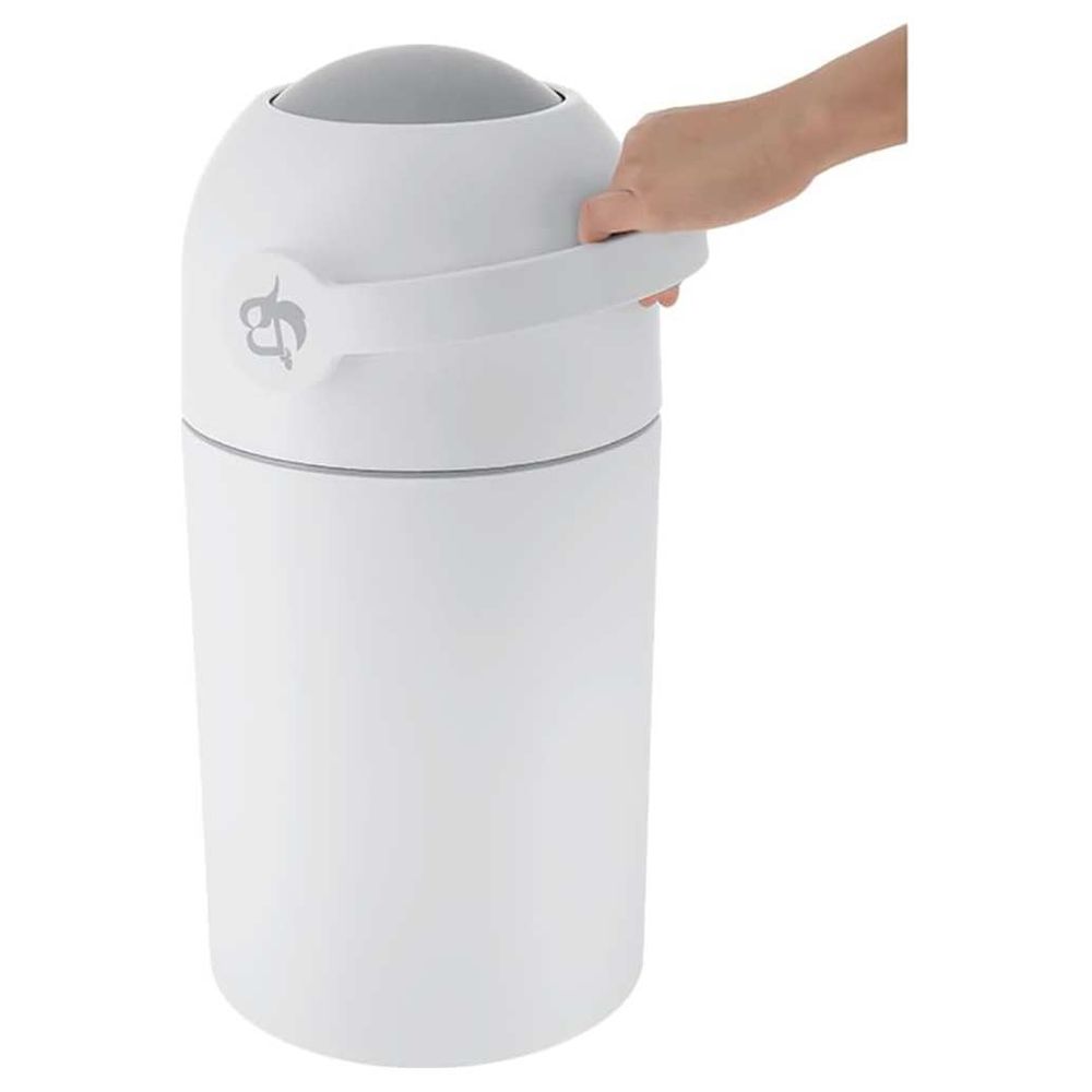 Bumble & Bird Odourless Diaper Pail - White