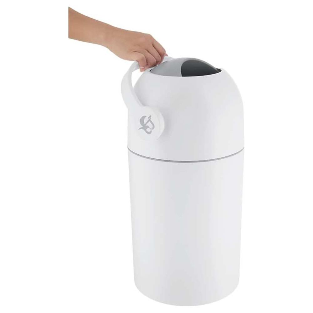 Bumble & Bird Odourless Diaper Pail - White