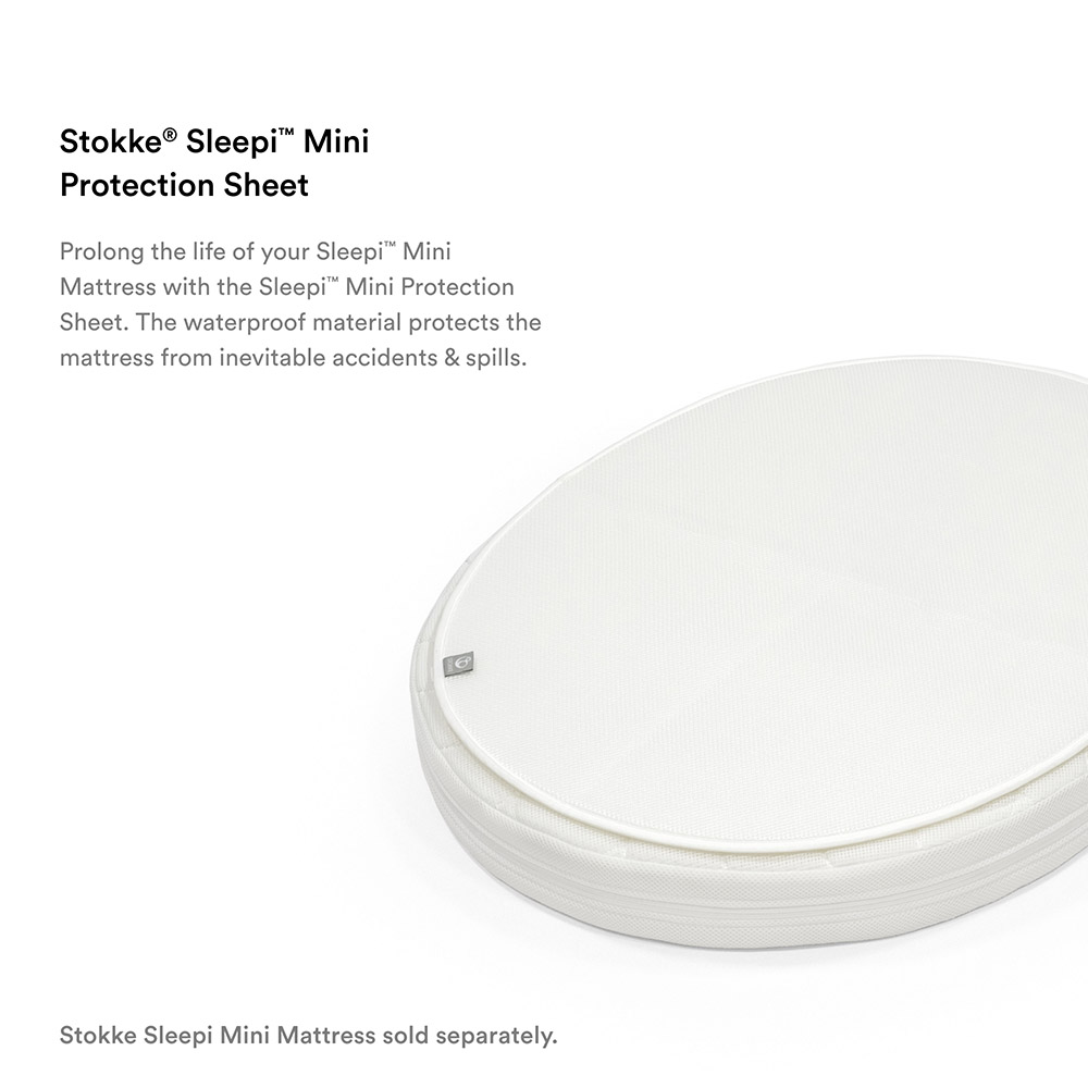 Stokke - Sleepi Mini Protection Sheet V3 - White