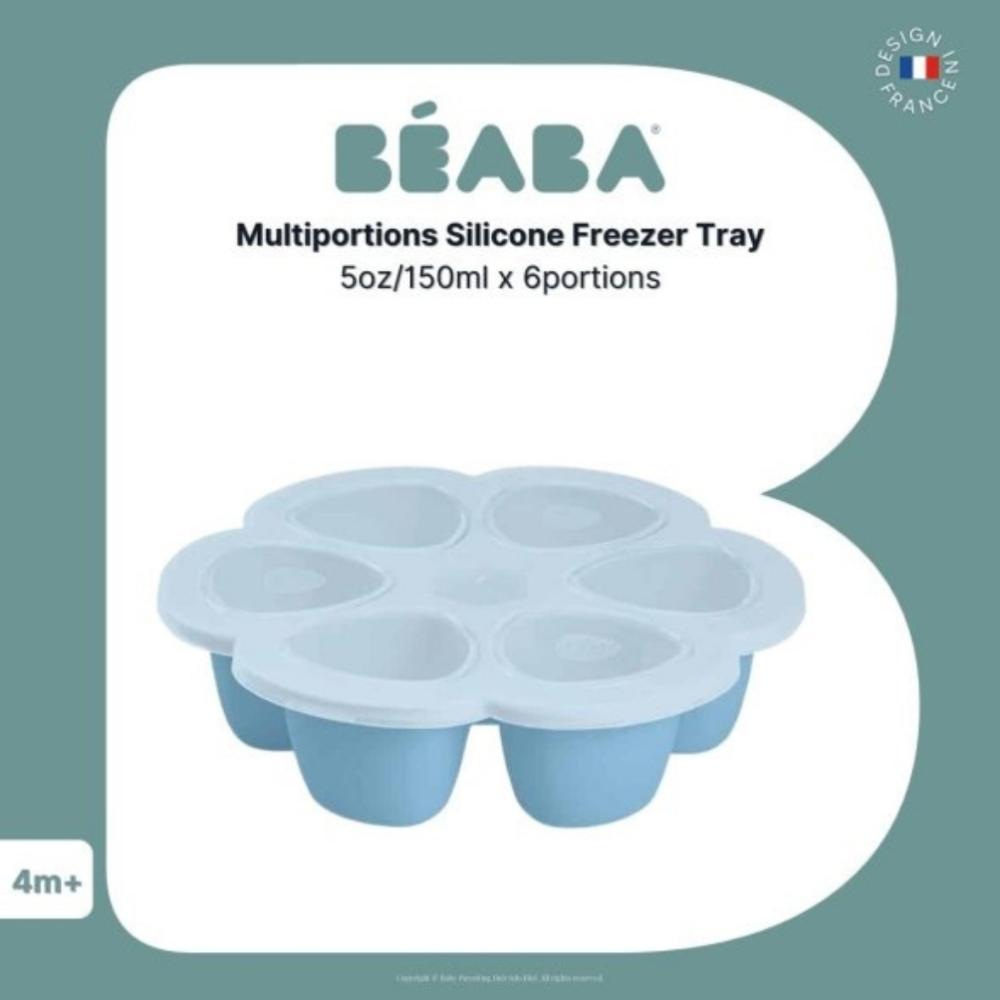 Beaba Silicone Multiportions 150ml - Blue