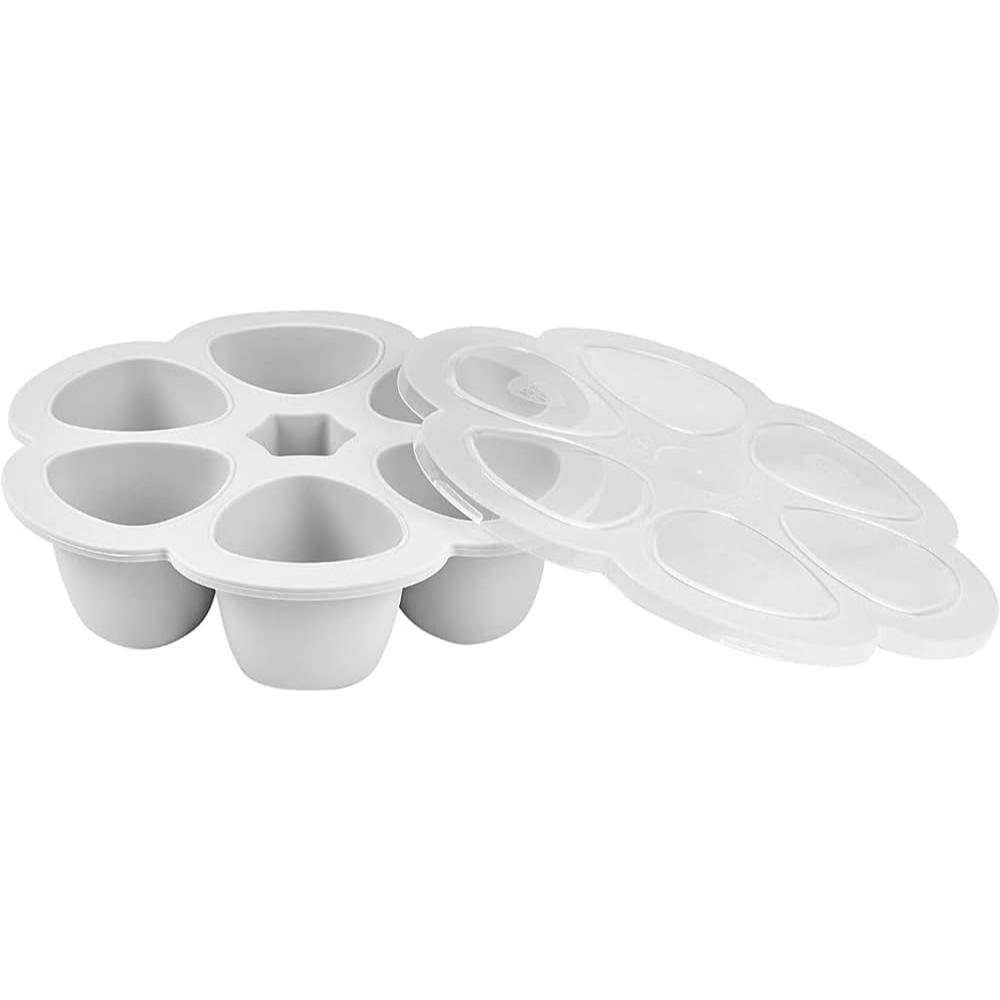 Beaba - Silicone Multiportions 6 x 90ml - Light Mist