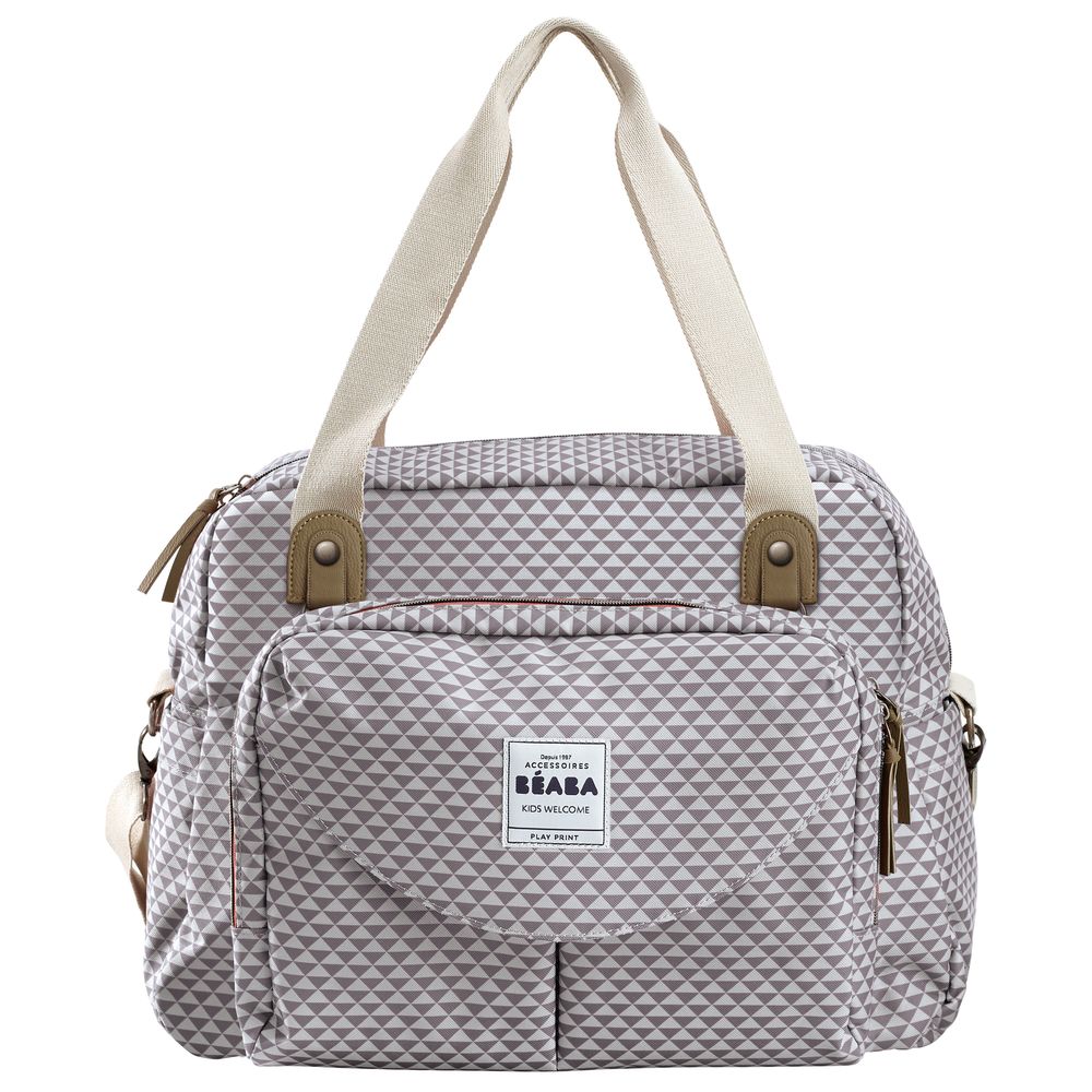 Beaba - Geneva II Changing Bag  - Play Print Grey