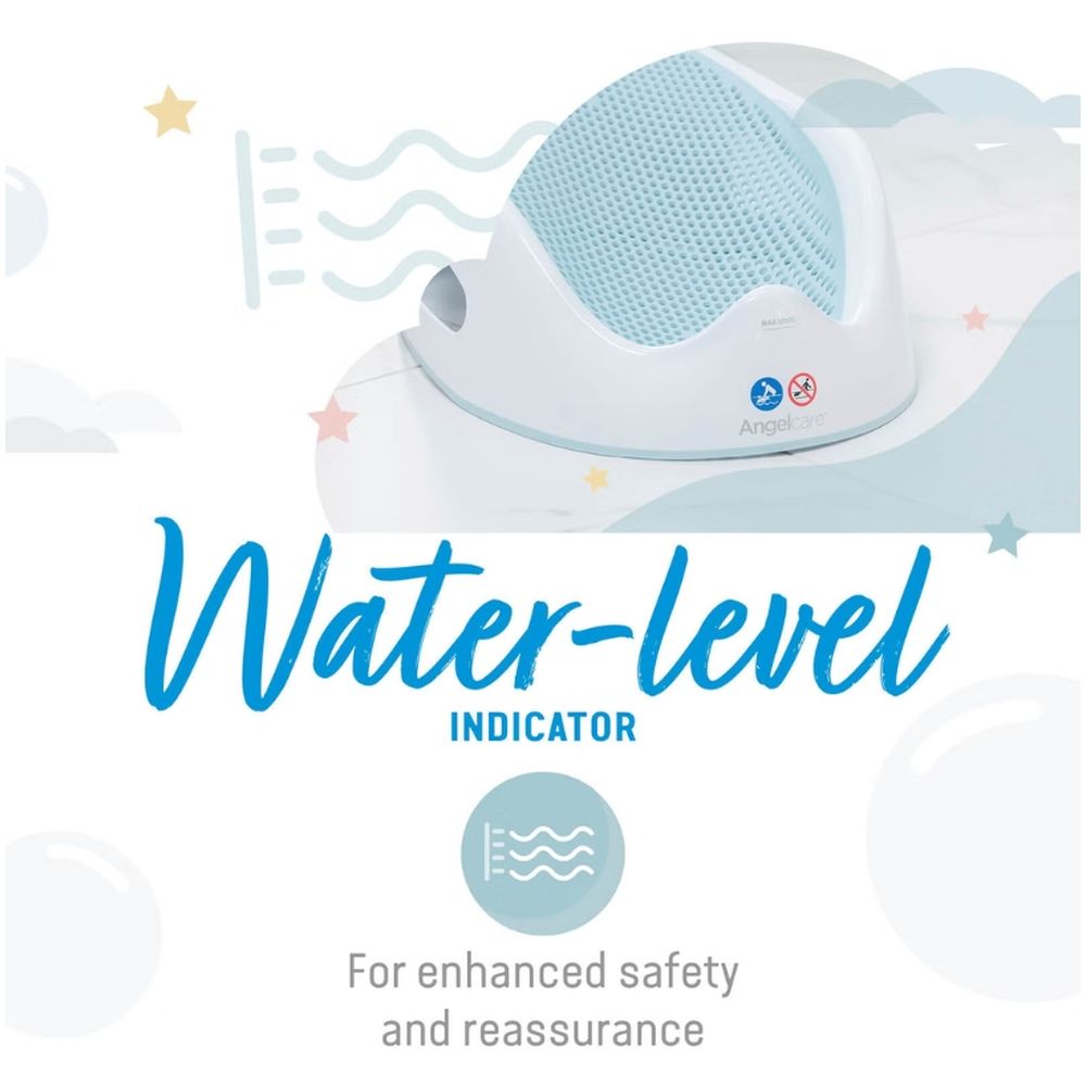 Angelcare Soft Touch Bath Support - Grey