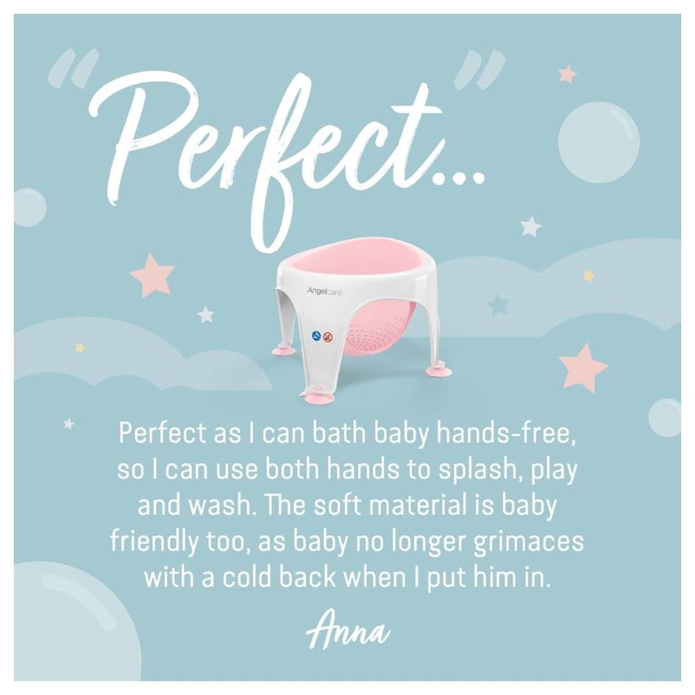 Angelcare Soft Touch Bath Seat - Grey