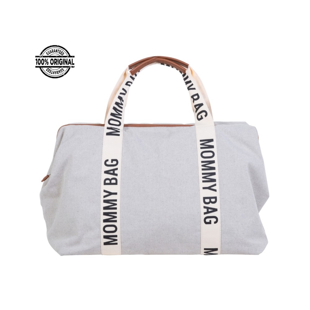 Childhome - Mommy Bag Signature Canvas - Off-White