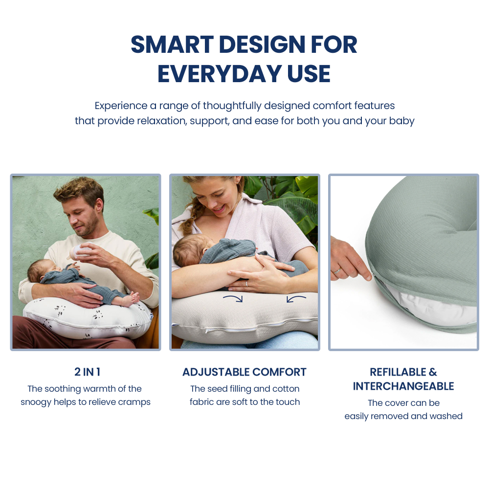 Doomoo - Softy Multi-Use Pillow - Jersey Green