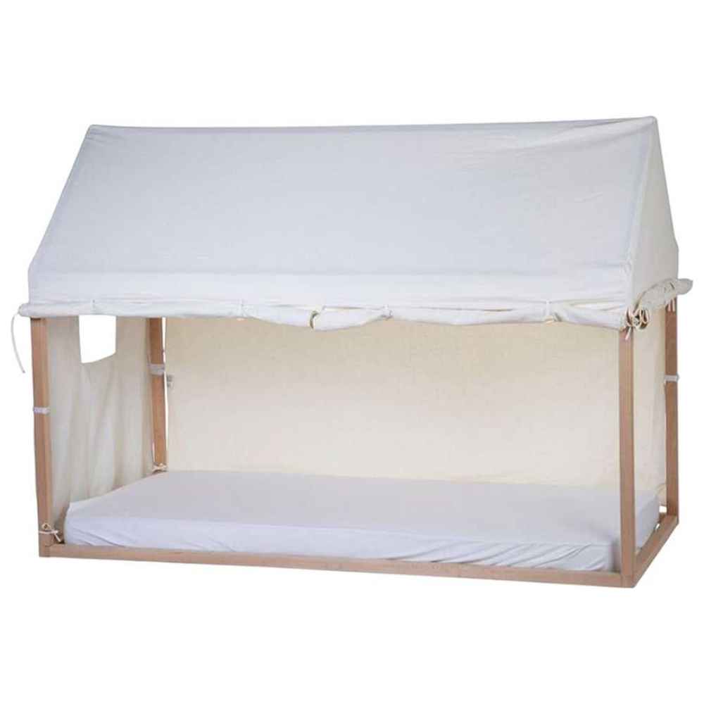 CHILDHOME Tipi Bed Frame House Cover - White