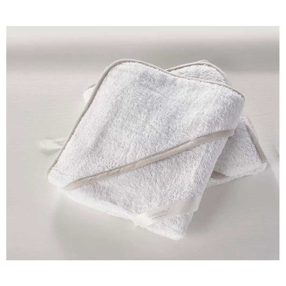 Kinder Valley - Hooded Towels - White - Pack of 2