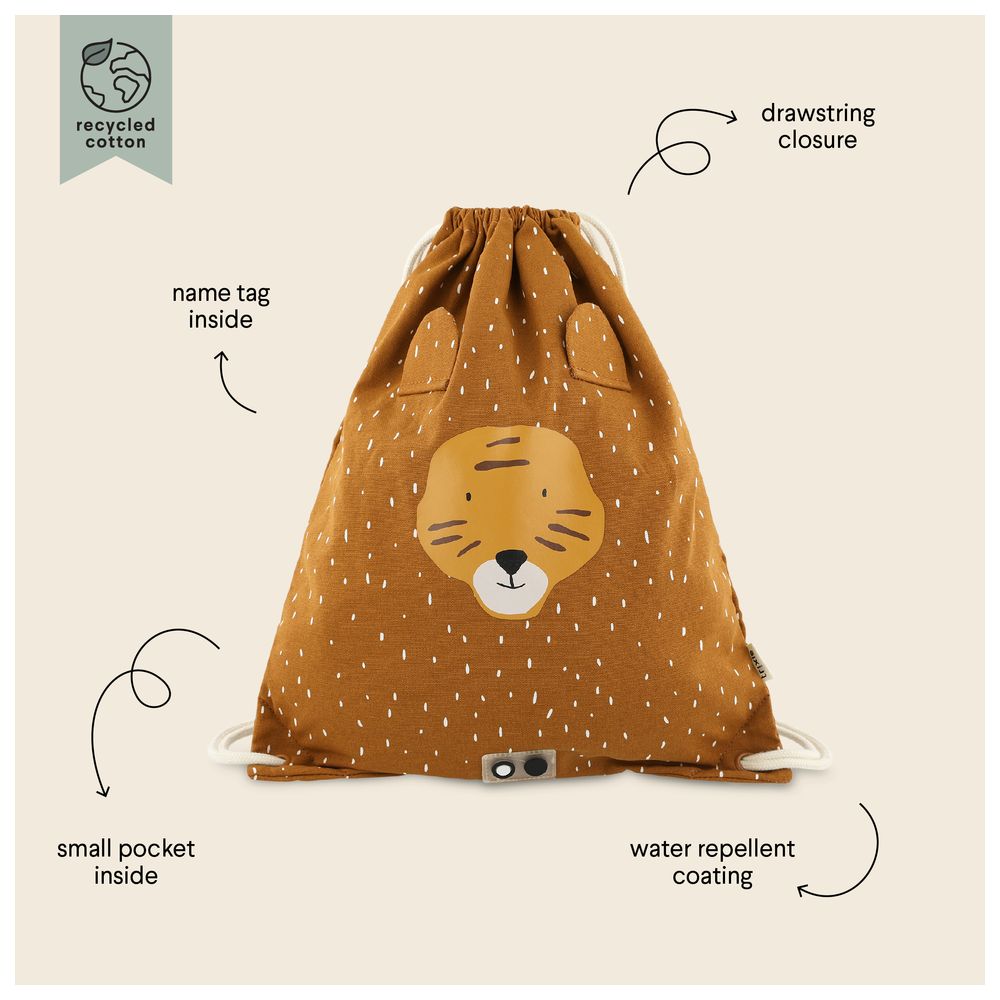Trixie - Mr. Tiger Drawstring Bag