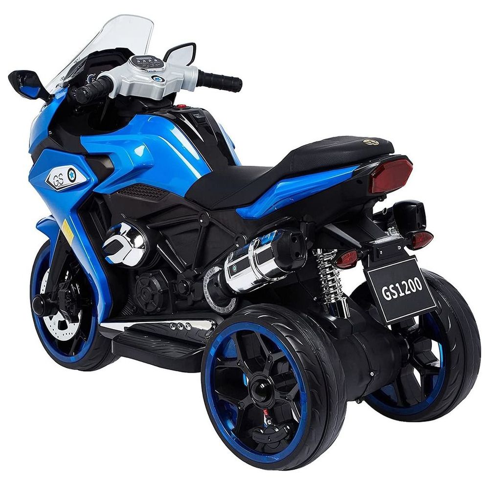 Myts - Electric Motorcycle Ride-On Super Bike - Blue - 6 V