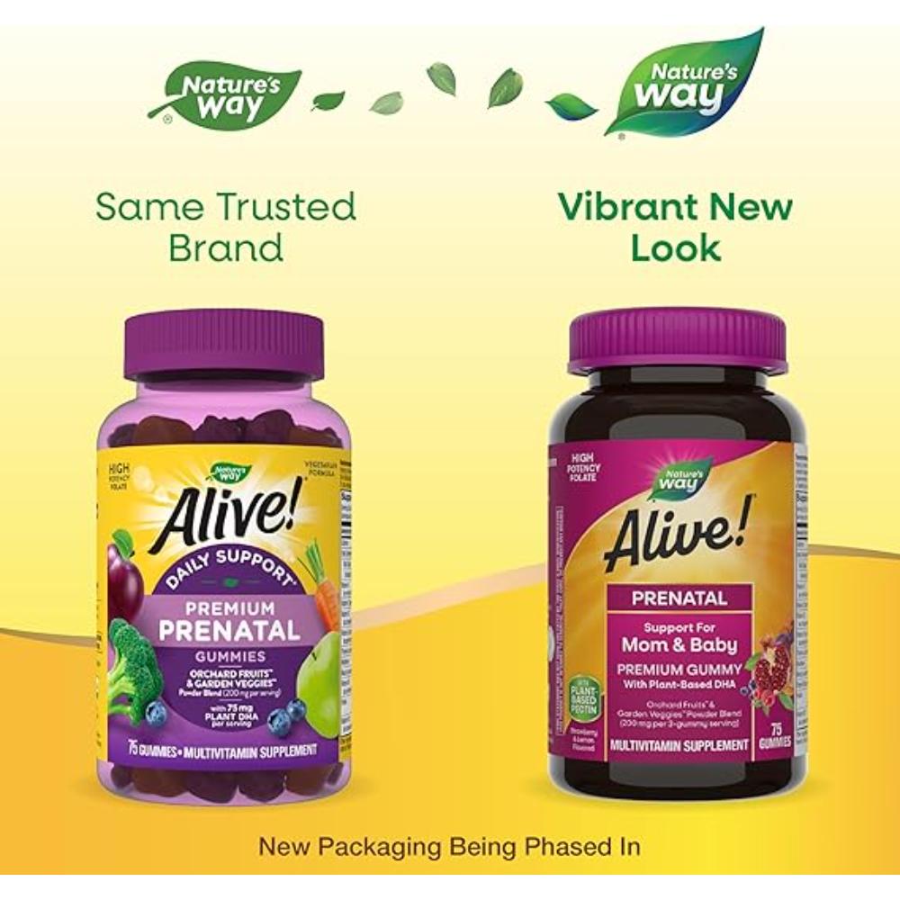 Nature's Way - Alive Prenatal Gummy - 75 Gummies
