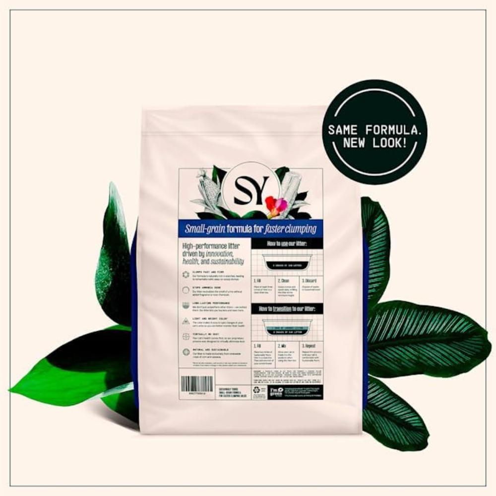 Sustainably Yours - Natural Cat Litter Plus - 13lb/5.9Kg