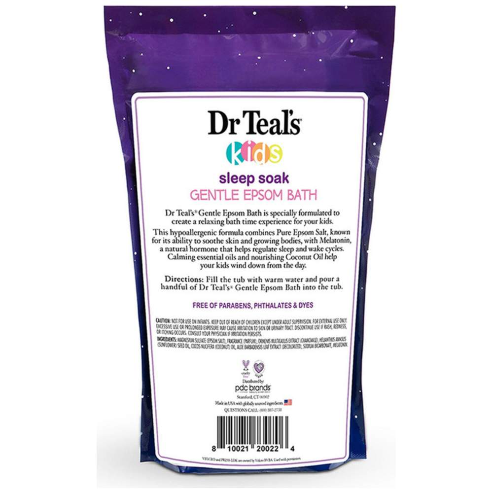 Dr Teal's - Kids Sleep Soak Gentle Epsom Bath Salt - 909 g