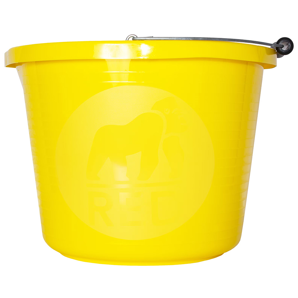 Red Gorilla - Premium Bucket - Yellow