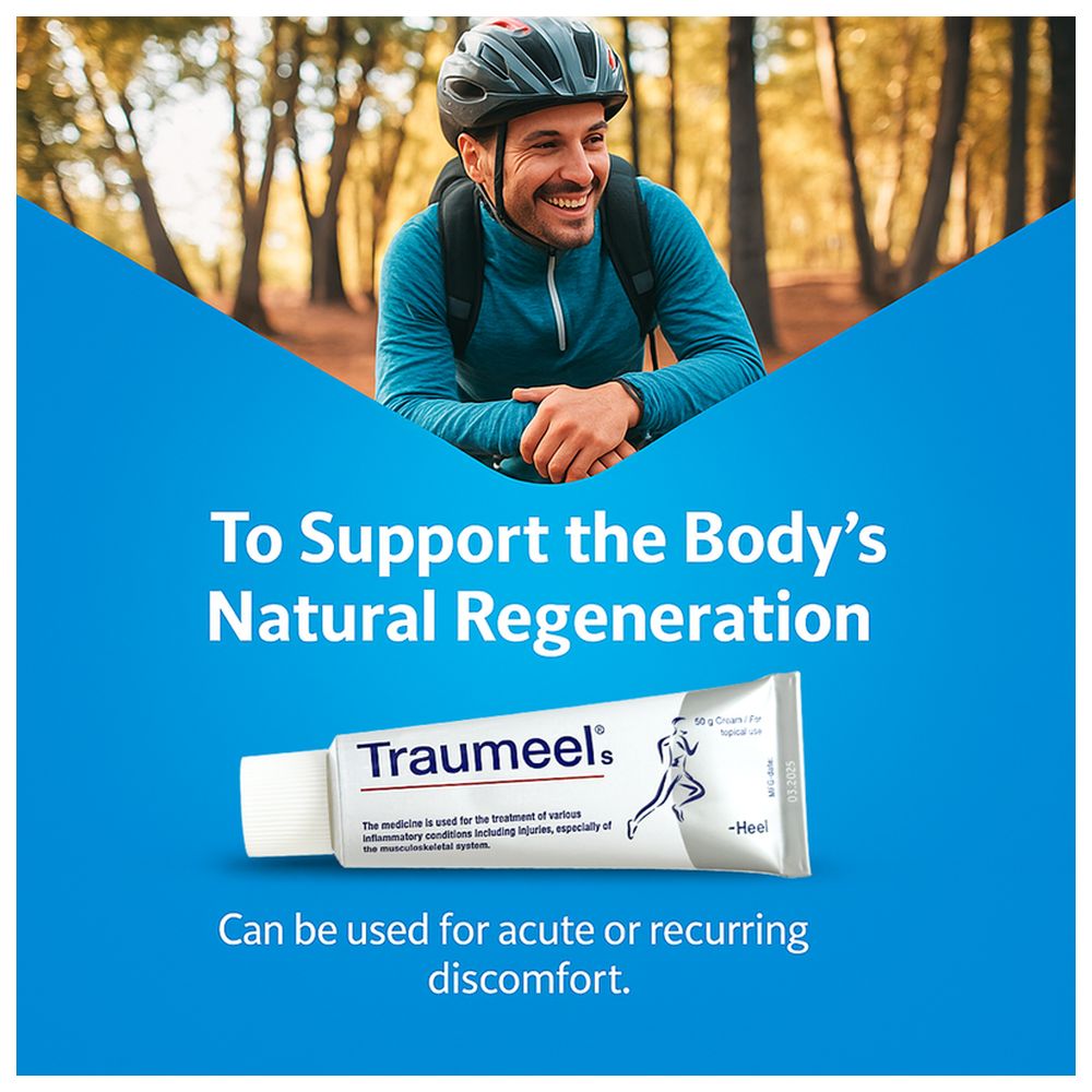 Heel - Traumeel Cream Pain Relief For Muscles And Joints - White