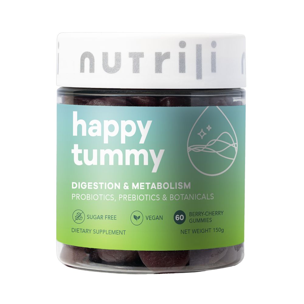 Nutrili - Happy Tummy Sugar Free Gummies Probiotics - 60's