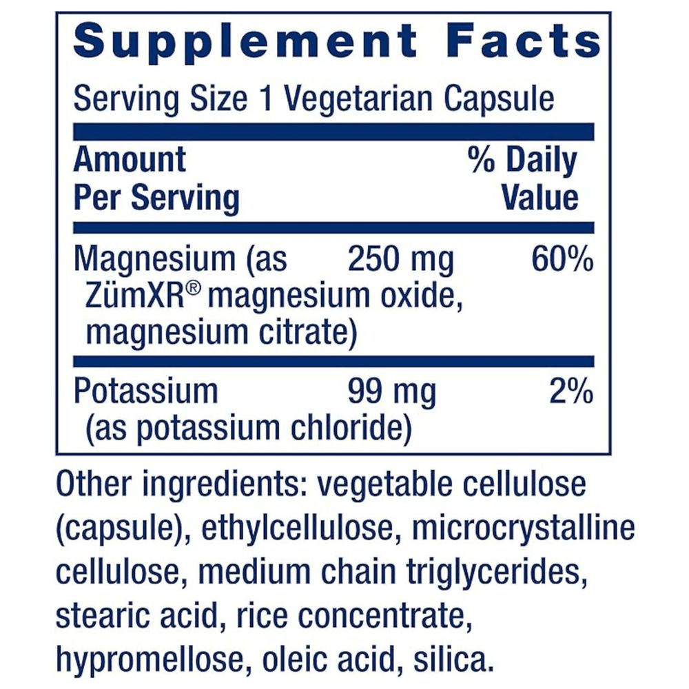 Life Extension - Potassium with Extended-Release Magnesium - 60 Veg Caps