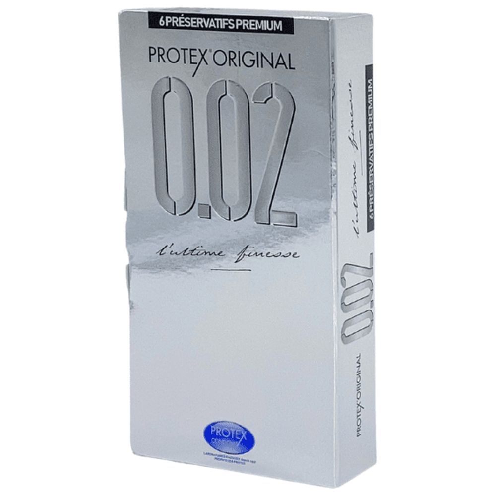 Protex - Original Condoms 0.02 - 6 Pcs
