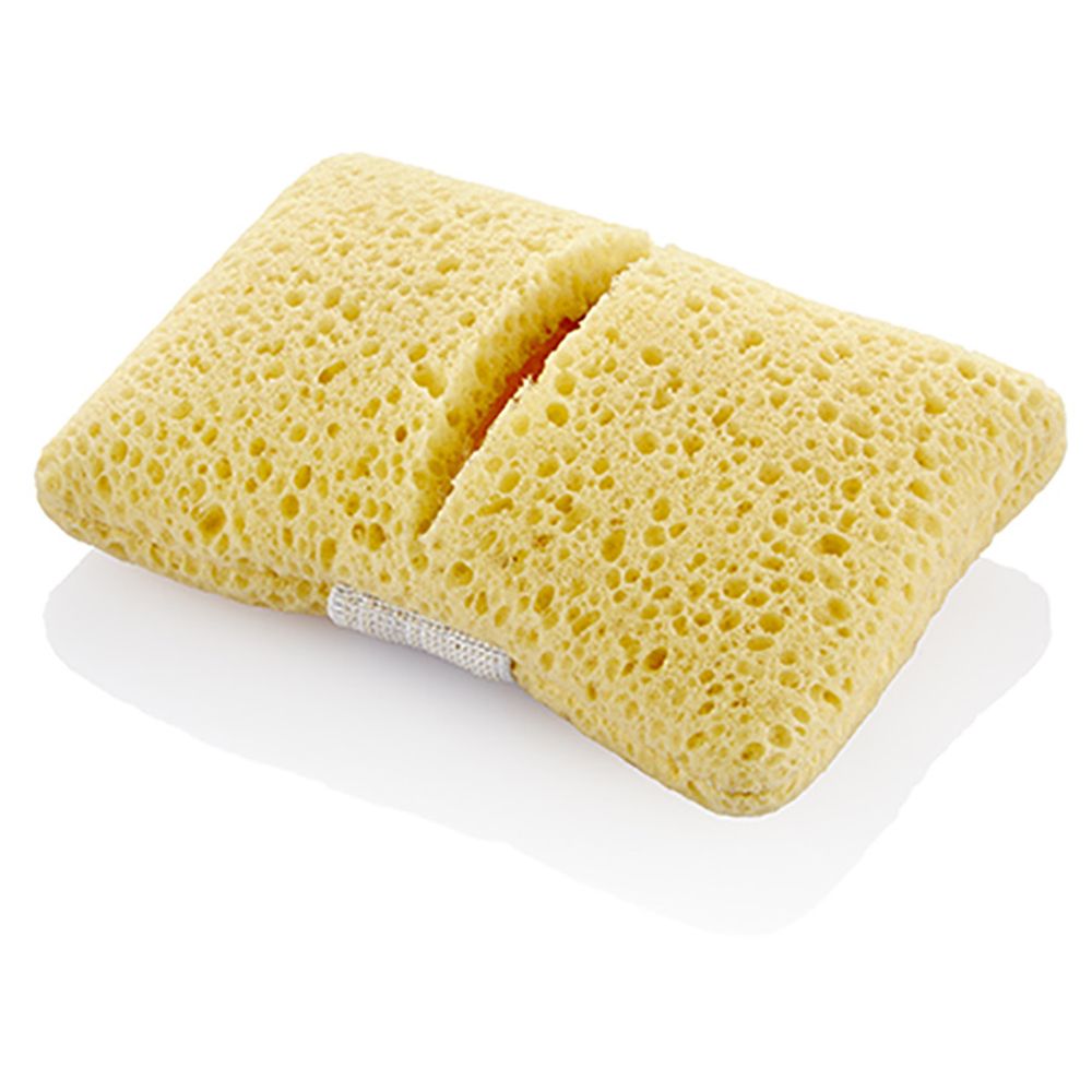 Babyjem - Bath Sponge with Holder - Yellow