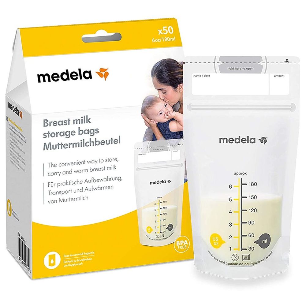 Medela - Breastmilk Storage Bags -  50 Pc Set